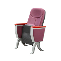 Chaise d'auditorium de style moderne Norler, bancs d'église, chaises de cinéma 3D, chaises d'église pliantes, chaises de théâtre