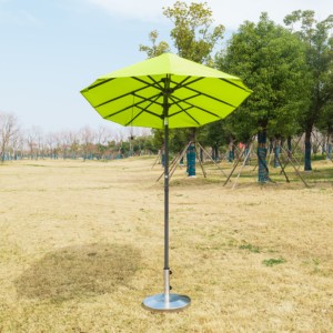 Sombrilla doble de doble cara con manivela para exterior, muebles de jardín, sombrilla de mercado con tres cabezales - Product Image 2