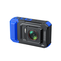Kamera Vlog Tahan Air 5K 96MP 60 Filter 8 Efek Film 5-Level Kecantikan 10M Bawah Air IP6X WiFi 8X Zoom Kamera Digital