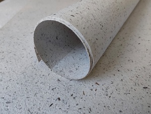 Feuilles de papier faites à la main à partir de balle de riz, papier écologique en fibres naturelles recyclées pour la papeterie, l'emballage et l'artisanat - Product Image 3