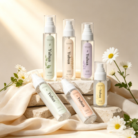 Flacon pulvérisateur continu à brume fine pour écran solaire, tonique, eau hydratante, sérum de soin de la peau, avec étiquette personnalisée, 60/100/150ml