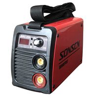 Nouvelle machine à souder à l'arc à courant continu (DC) Bivolt 110/220V avec moteur DC, efficacité de 85%, cycle de travail de 60%, garantie 1 an