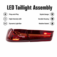 Feu arrière laser pour BMW Série 3 G20/G28/G80 2018-2022 – Style très demandé – Accessoires auto – Feu arrière
