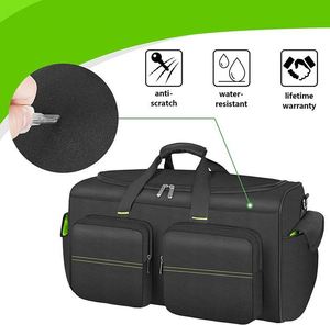 BSCI Factory Large Capacity DJ <b>Cable</b> <b>Bag</b> With 6 Pockets <b>for</b> Extension Cords, Mics, Pedals, <b>Cable</b> <b>Bags</b> <b>for</b> Musicians - Product Image 2
