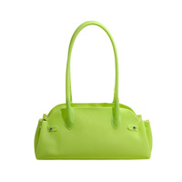 Sac à main en PVC tendance INS, couleur bonbon, grande capacité, imperméable, sac à bandoulière pour femmes
