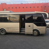Mini-autocar d'occasion 23 places en bon état, petit bus de transport de passagers pour aéroport et hôtel