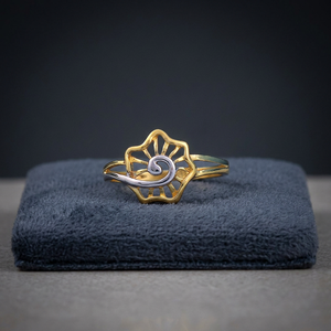 Stylish Religious Smooth Band 22K Solid Gold Fine <b>Ring</b> <b>Men</b> Women High Gloss Finish Trendy Daily Wedding Engagement Party Gift - Product Image 3