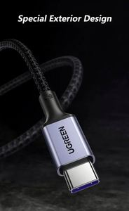 UGREEN Câble USB C Câble de charge rapide USB2.0 5A 66w Câble USB a vers Type C Chargeur en nylon tressé Type C 480Mbps Transfert de données - Product Image 4