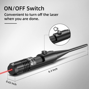 Hợp kim nhôm hợp chất cung Laser nhắm mục tiêu Red Dot Laser <span class=keywords><strong>Sight</strong></span> cho chiến thuật ngoài trời săn bắn và bắn súng mục tiêu - Product Image 6