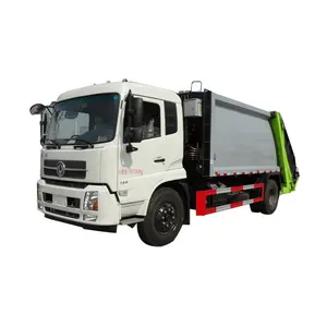 5 Tons 4X2 Small Rear Loading foton garbage trucks Compactor Garbage Truck