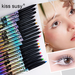 Kiss Susy 29-Color 2-en-1 <span class=keywords><strong>Eyeliner</strong></span> Lip Liner Gel Pen Nouveau Maquillage Liquide Minéral Rotatif Longue Durée Anti-Sueur Pas Facile Smudge - Product Image 3