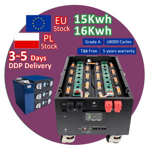 แบตเตอรี่ลิเธียมไอรอนฟอสเฟต (LiFePO4) 51.2V 314Ah 16Kwh ของโปแลนด์ จัดส่งฟรีภาษี พร้อมระบบจัดการแบตเตอรี่อัจฉริยะ JK V19 สำหรับเก็บพลังงาน  ใช้งานได้ยาวนาน - Product Image 1