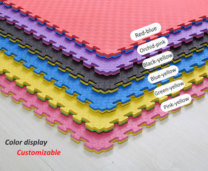 Tapis de sol en mousse Eva de haute densité, 4mm, OEM, pièces imbriquantes, Tatami Judo, <span class=keywords><strong>karaté</strong></span>, pour exercice - Product Image 4