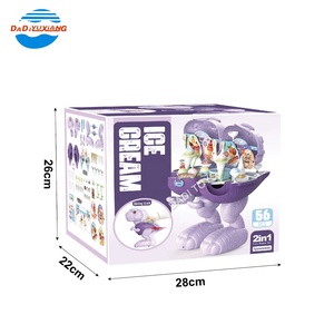 Cửa Hàng Kem 56 Món Mới Bộ Đồ Chơi Thực Phẩm Chơi Giả Vờ Cho Trẻ Em Chủ Đề Khủng Long Với Bộ Thực Phẩm Cho Trẻ Em - Product Image 6