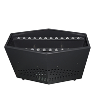 Machine à flamme rouge à tête unique MOKE 180W, hauteur de flamme 1,5m, télécommande sans fil, équipement d'effets de feu pour scène, DJ, club, discothèque