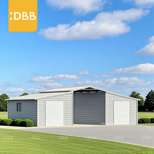 OEM et ODM 20Ft 40Ft 13Ft Garage Jardin Résistant au vent Couleur Acier Tile Peak Cadre en acier galvanisé Abri de stationnement - Product Image 3
