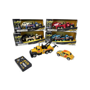 Coche RC de Metal Nano a Escala 1:64 de Alta Velocidad con Precio Competitivo, Camión de Juguete con Remolque y Buggy de Retroceso para Niños - Product Image 1