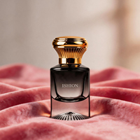 Flacon de parfum spécial 30ml 50ml 100ml, flacon de parfum rond élégant vide, flacon de parfum noir avec boîte d'emballage