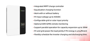 <span class=keywords><strong>Growatt</strong></span> Spf <span class=keywords><strong>5000</strong></span> Es Off Grid Sistema doméstico solar de onda sinusoidal pura 48V Inversores monofásicos <span class=keywords><strong>Growatt</strong></span> 5000es Off Grid Inverter - Product Image 5