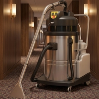 Nettoyeur-extracteur de tapis électrique en plastique GR40SC avec sécheuse pour le nettoyage des sols et des tapis d'hôtel