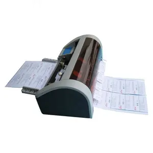 QK-001 Semi-automatic Portable Electric Business Card Paper Cutter Cutting Machine