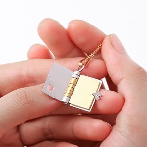 <span class=keywords><strong>Collana</strong></span> per Coppie in Acciaio Inossidabile, Catena per Maglione Personalizzata, <span class=keywords><strong>Collana</strong></span> a Forma <span class=keywords><strong>di</strong></span> Cuore Apribile Stile Instagram - Product Image 1