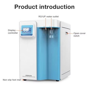 Purificador de Agua de Laboratorio Tipo I de 80L/H, Sistema de Filtro de Ósmosis Inversa para Agua de Prueba - Product Image 6