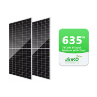 Jinko Tiger Neo N kaca ganda, panel surya Mono 600w 580w 575w 560 585 Watt 700w fotovoltaik Panneaux Solr