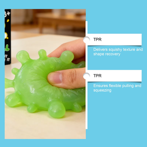Decompression Ball Water Splash Shape Fun Small Slow <b>Rebound</b> Soft Non Stick Portable Healing Ball - Product Image 3
