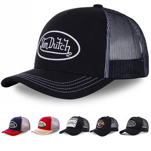 Casquette de baseball en maille respirante brodée Von Sports, style trucker néerlandais, protection solaire pour activités sportives en extérieur - Product Image 6