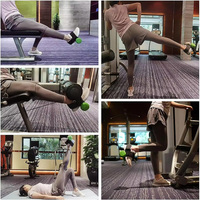 Leajoy Tibialis Trainer : Sangle de cheville réglable en nylon pour soulagement des périostites tibiales, fixation pour haltères, entraînement des flexeurs de hanche, noir