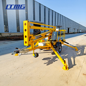 Электрическая бугаемая подъемная балка LTMG LTSQE0810, рабочая высота 10 м, высота подъема 8 м, установленная на прицепе, платформа для работы на открытом воздухе - Product Image 6