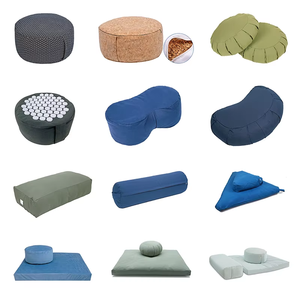 2025 NEH Large One Size Fits <strong>Meditation</strong> Cushion Zafu Yoga Bolster and Yoga <strong>Meditation</strong> Fitness <strong>Mat</strong> and Bag Set - Product Image 6