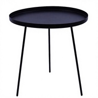 Meubles d'extérieur personnalisés de haute qualité, la dernière collection de tables basses modernes en métal pour le salon, fabriquées en panneaux de particules