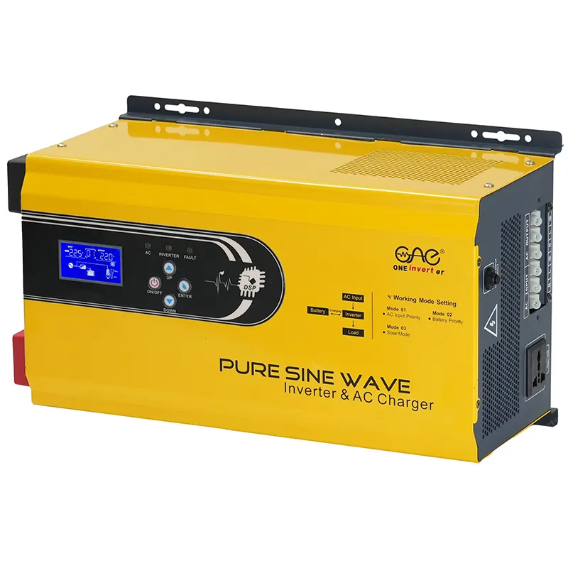 Inverter DC Ke AC, Inverter Dc Ke Ac 6kw Dc Ke Ac, Gelombang Sinus Murni, Inverter Gelombang Sinus Murni dengan Transformer Toroida