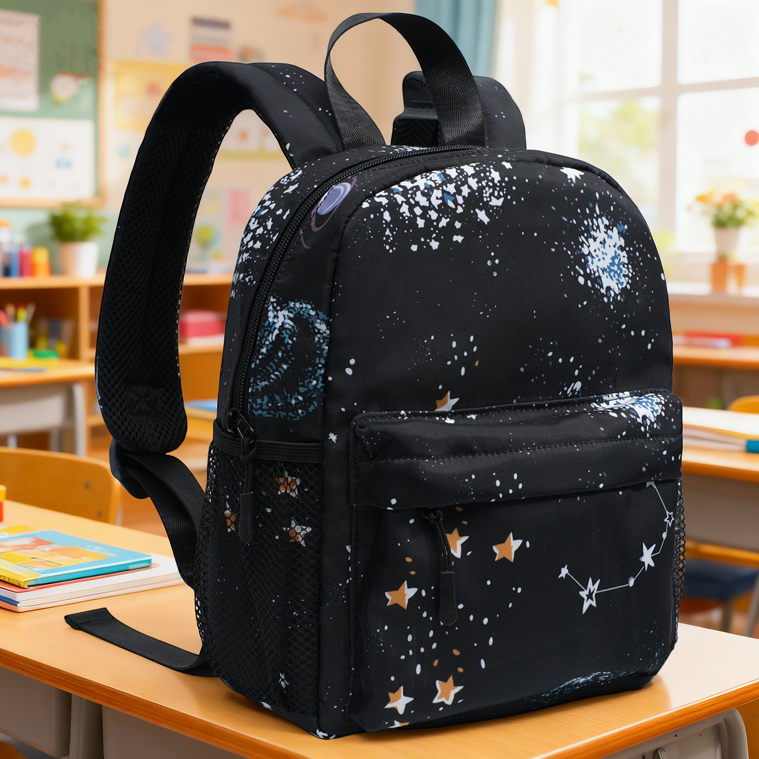 Adorable Astronaut Dinosaur Toddler Backpack With Chest Strap - Preschool & Travel Bag For Boys & Girls