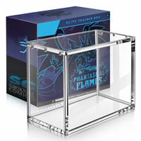 Prix d'usine – Boîtier de présentation en acrylique 5 mm pour ETB (Elite Trainer Box) avec couvercle magnétique puissant N52 et protection UV à 99 % pour Pokémon TCG