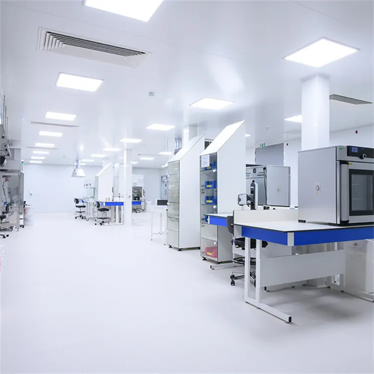 7 Clean Iso Room Cleanroom Soft Wall Airkey Lab Iso Room Lab 8 Clean Room Prefabricated Clean Wall