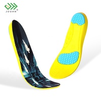 Semelles intérieures JOGHN pour pieds plats, amovibles, pour femmes, patins à glace, en PU épais, gel personnalisé, sport, découpe libre, souples, pour le travail, fabricant