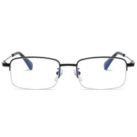 Monture de lunettes en métal pour hommes, vente chaude, montures optiques photochromiques classiques, montures de lunettes tendance