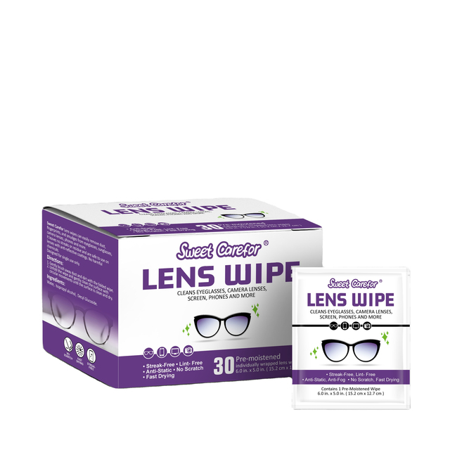 Multipurpose Optical Lens Cleaning Wipes