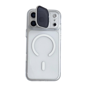 เคสแข็งแม่เหล็กใสพิเศษพร้อมฝาครอบป้องกันเลนส์สำหรับโทรศัพท์ 17 Pro Max เคสกันกระแทก - Product Image 4