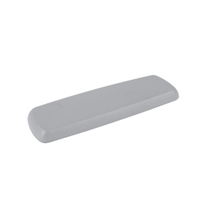Reposabrazos de PU Grises para Silla de Oficina, Diseño Minimalista, Juego de 2 Piezas - Product Image 4