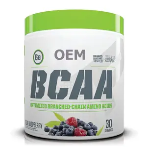 自有品牌500克保健锻炼前补充剂bcaa纯肌酸一水合物肌肉粉