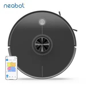 Neabot 2021 home and office mopping machine intelligent floor vacuum sweeper robot robotic housing cleaning with laser map