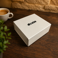 Boîte pliante magnétique en papier couché personnalisée en gros avec impression UV