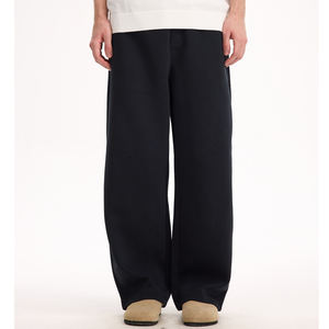 Maßgefertigte Unisex Vintage Sonnenverwaschene Schwergewichtige Übergroße Jogginghose Herren Distressed Gerade Weites Bein Acid Wash Baggy <span class=keywords><strong>Sweatpants</strong></span> - Product Image 1