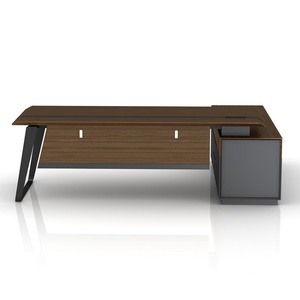 Foshan New Modern Design Mesh Boos Chair Furniture Office Executive Office <b>Desk</b> - Product Image 3