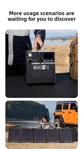 Station d'alimentation portable 220v 2000w 3200Wh LiFePO4 Alimentation électrique avec générateur solaire MOTT pour la production d'énergie automobile - Product Image 3
