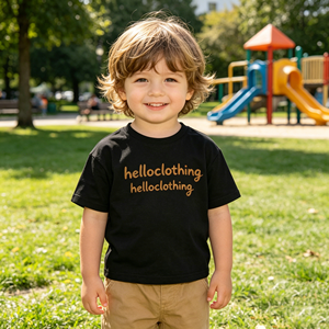 Nueva Camiseta de Verano con Estampado de Letras, Holgada, de Manga Corta, Estilo Coreano, Moderna, para Niños y Niñas - Product Image 4